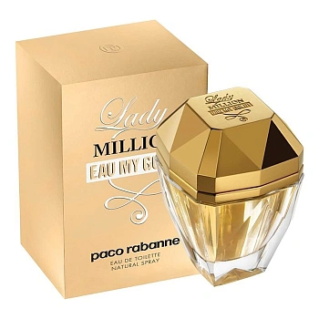 Paco Rabanne Lady Million Eau My Gold! туалетная вода, 50 мл Paco Rabanne Lady Million Eau My Gold! туалетная вода, 50 мл