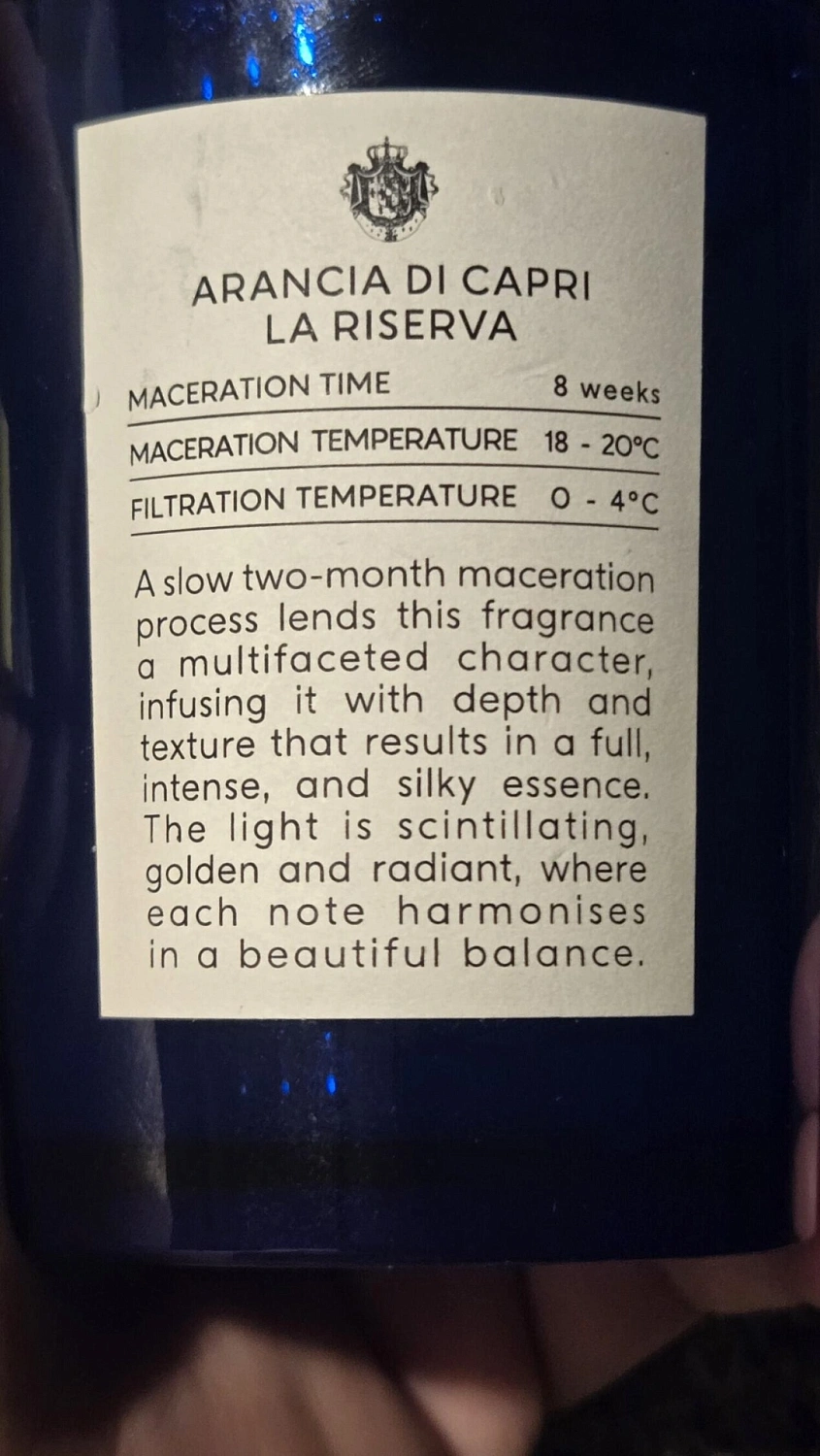 Acqua di Parma Arancia Di Capri La Riserva