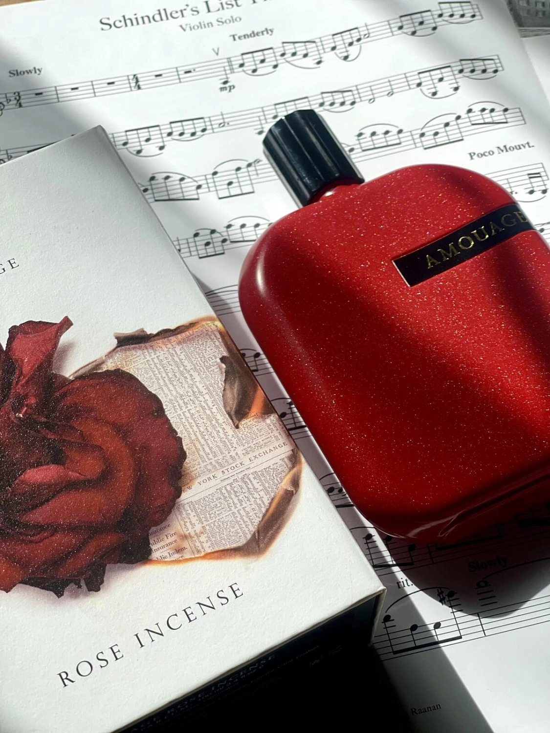 Amouage The Library Collection Opus XII Rose Incense