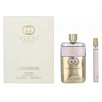 Gucci Guilty Eau de Parfum набор: парф. вода, 90 мл + парф. вода, 10 мл Gucci Guilty Eau de Parfum набор: парф. вода, 90 мл + парф. вода, 10 мл