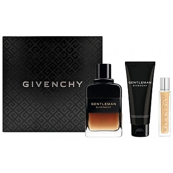GIVENCHY Gentleman Eau de Parfum Reserve Privée набор: парф.вода, 100 мл + парф.вода, 12,5 мл + гель д/душа, 75 мл GIVENCHY Gentleman Eau de Parfum Reserve Privée набор: парф.вода, 100 мл + парф.вода, 12,5 мл + гель д/душа, 75 мл