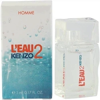 KENZO L’Eau 2 Pour Homme туалетная вода, 5 мл (миниатюра) KENZO L’Eau 2 Pour Homme туалетная вода, 5 мл (миниатюра)