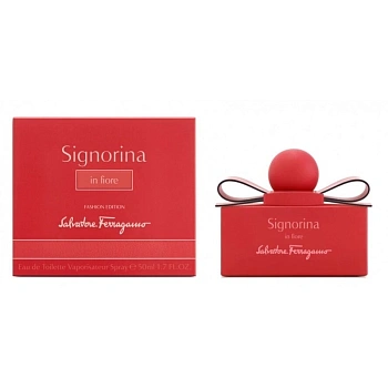 Salvatore Ferragamo Signorina In Fiore Fashion Edition 2020 туалетная вода, 50 мл Salvatore Ferragamo Signorina In Fiore Fashion Edition 2020 туалетная вода, 50 мл