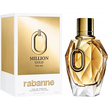 Paco Rabanne Million Gold for Her парфюмерная вода, 90 мл
