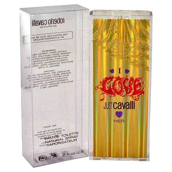 Roberto Cavalli Just Cavalli I Love Her туалетная вода, 60 мл Roberto Cavalli Just Cavalli I Love Her туалетная вода, 60 мл