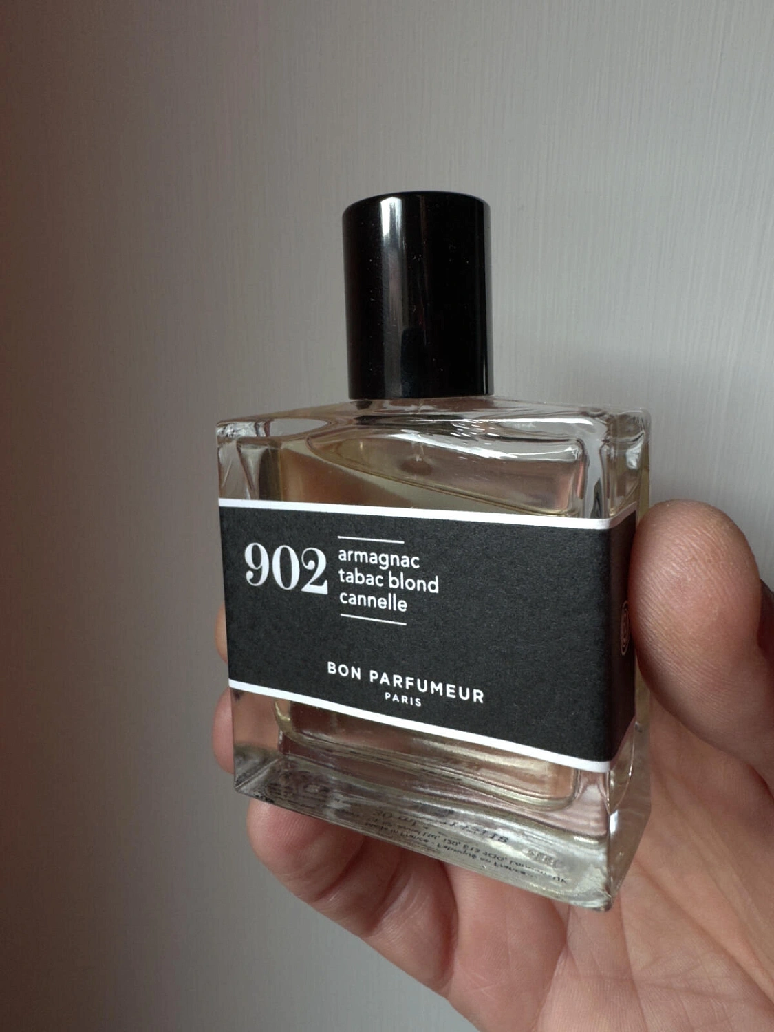 Bon Parfumeur 902 armagnac, blond tobacco, cinnamon