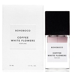 BOHOBOCO Coffee White Flowers