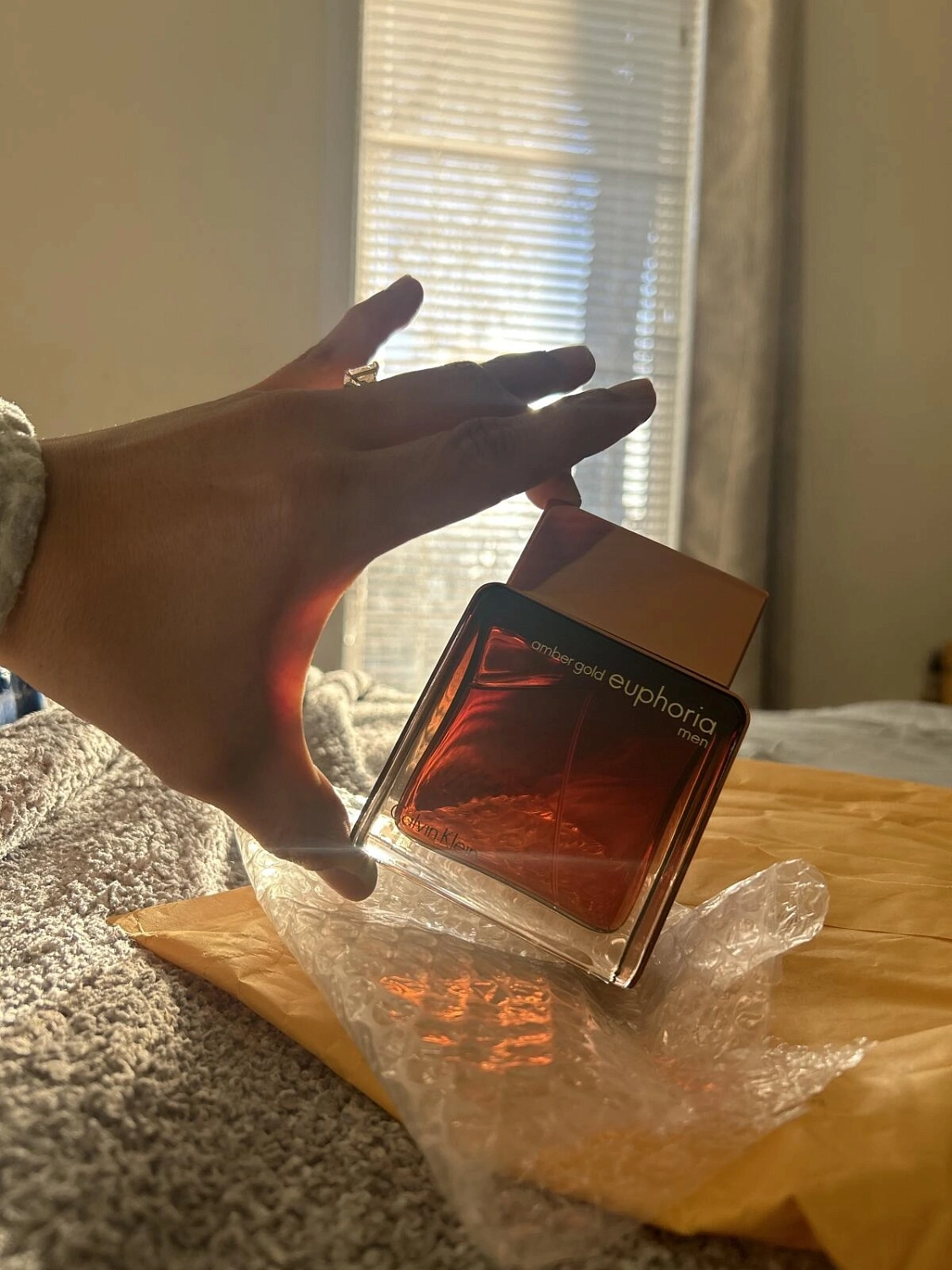 CALVIN KLEIN Euphoria Amber Gold Men