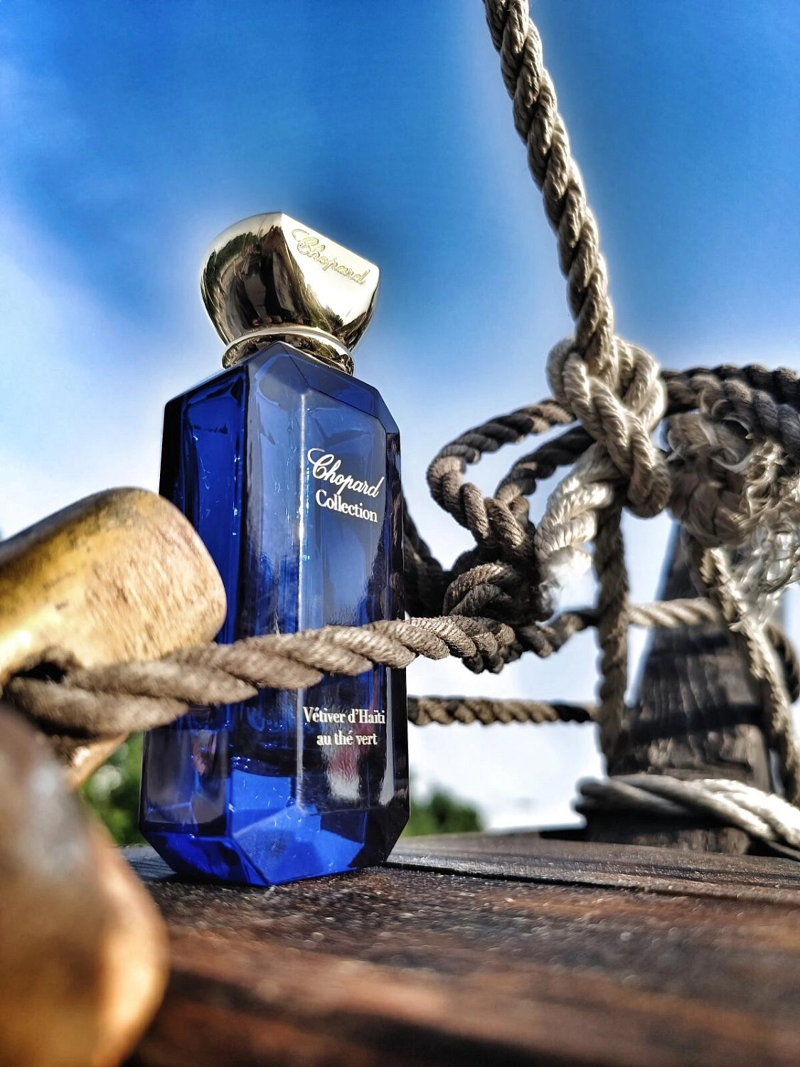 Chopard Vetiver d'Haiti au The Vert