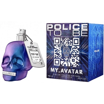 Police To Be My.Avatar for Man туалетная вода, 75 мл Police To Be My.Avatar for Man туалетная вода, 75 мл