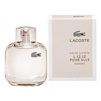 Eau de Lacoste L.12.12 Pour Elle Elegant туалетная вода, 90 мл Eau de Lacoste L.12.12 Pour Elle Elegant туалетная вода, 90 мл
