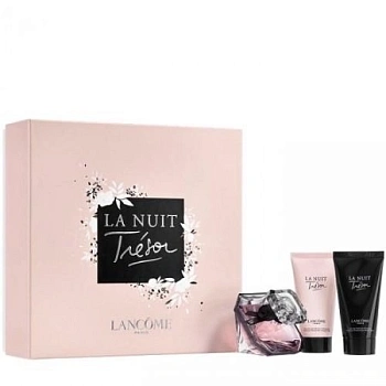 Lancome La Nuit Tresor набор: парф. вода, 50 мл + лосьон д/тела, 50 мл + гель д/душа, 50 мл