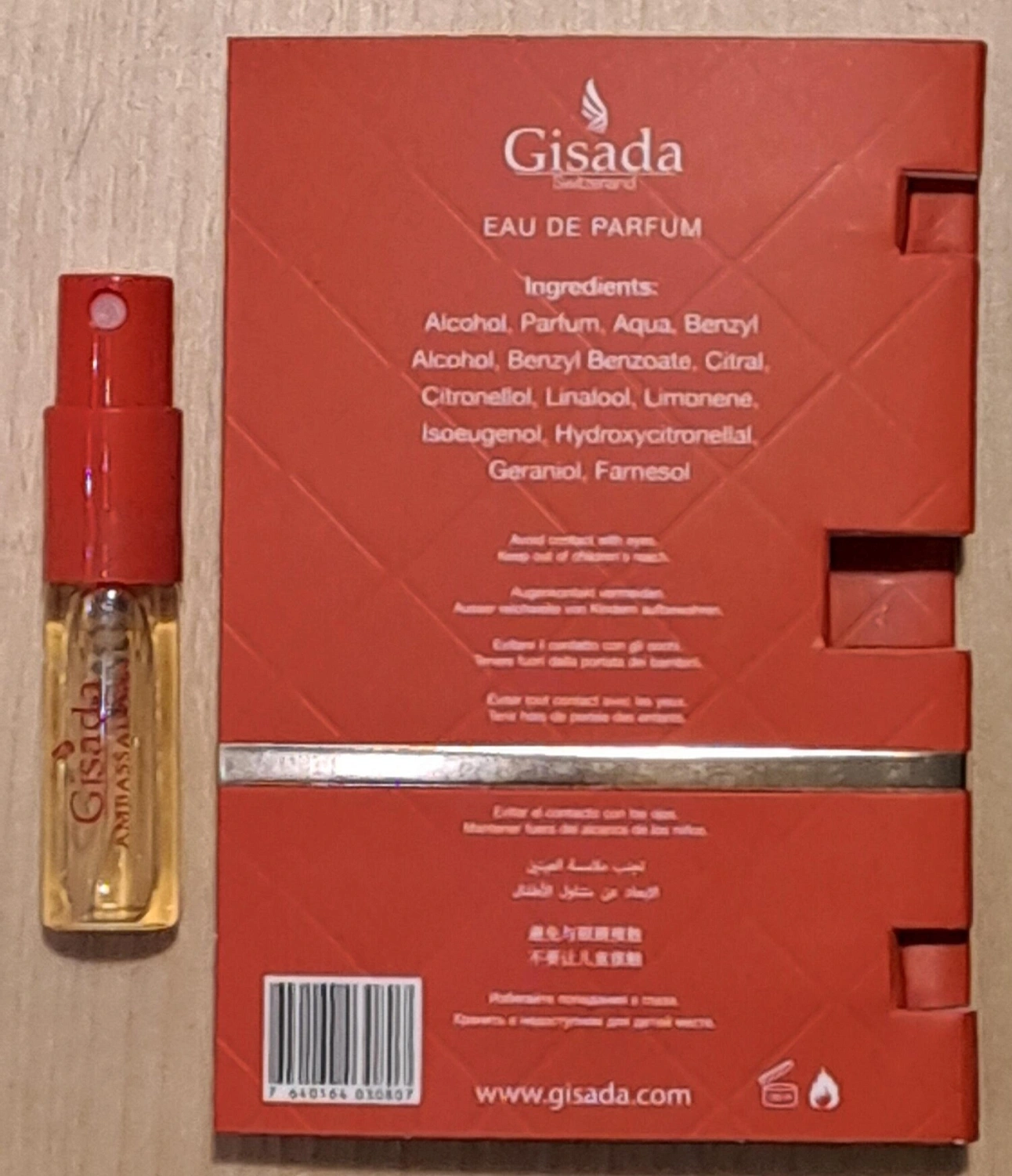 Gisada Ambassadora
