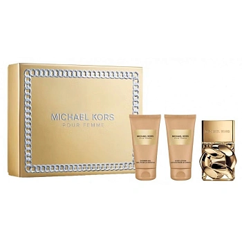 Michael Kors Pour Femme набор: парф.вода, 50 мл + лосьон д/тела, 50 мл + гель д/душа, 50 мл