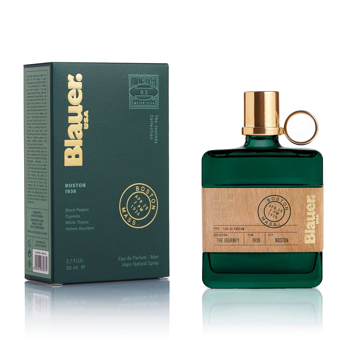 Blauer Boston 1936 For Her