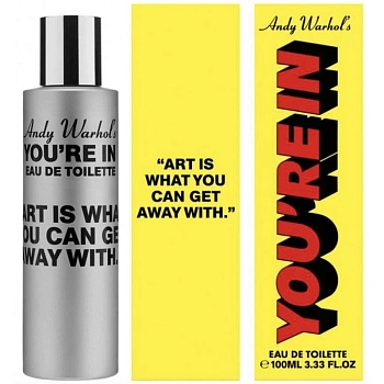 Comme des Garçons Andy Warhol's You're In туалетная вода, 100 мл (art is what you can get away with)