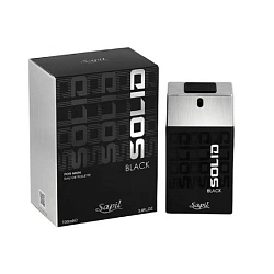 Sapil Solid Black