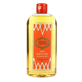 Novaya Zarya (Новая Заря) Красная Москва гель для душа, 430 мл