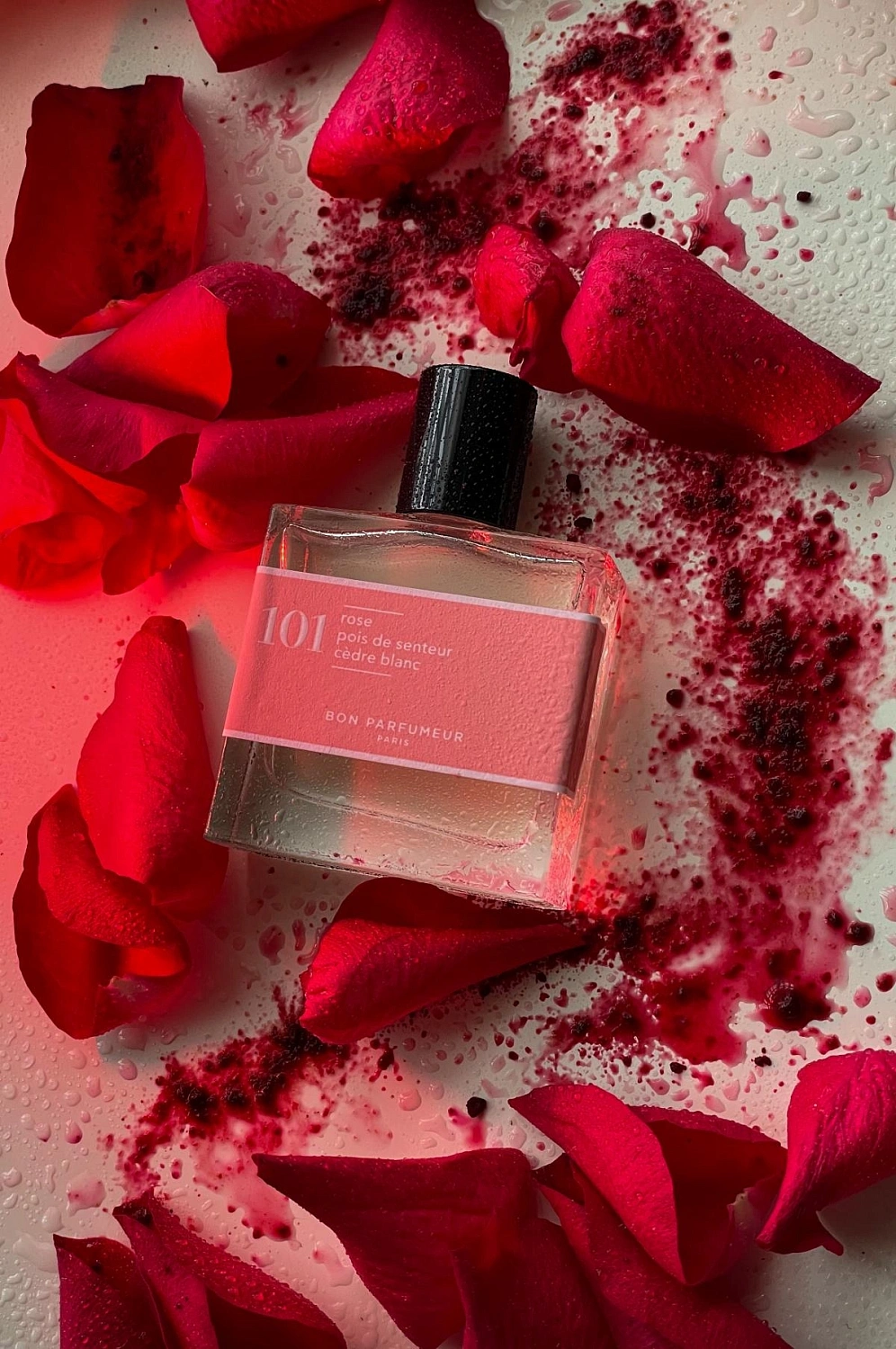 Bon Parfumeur 101 rose, sweet pea, white cedar