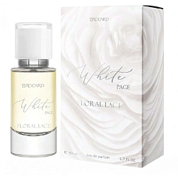 Brocard White Page Floral Lace