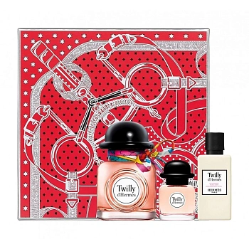 Twilly d’Hermes набор: парф.вода, 85 мл + парф.вода, 15 мл + лосьон д/тела, 85 мл
