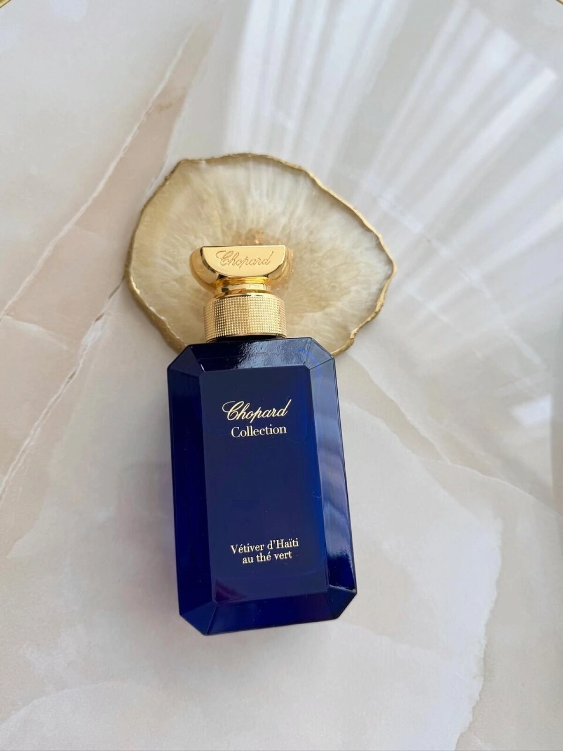 Chopard Vetiver d'Haiti au The Vert