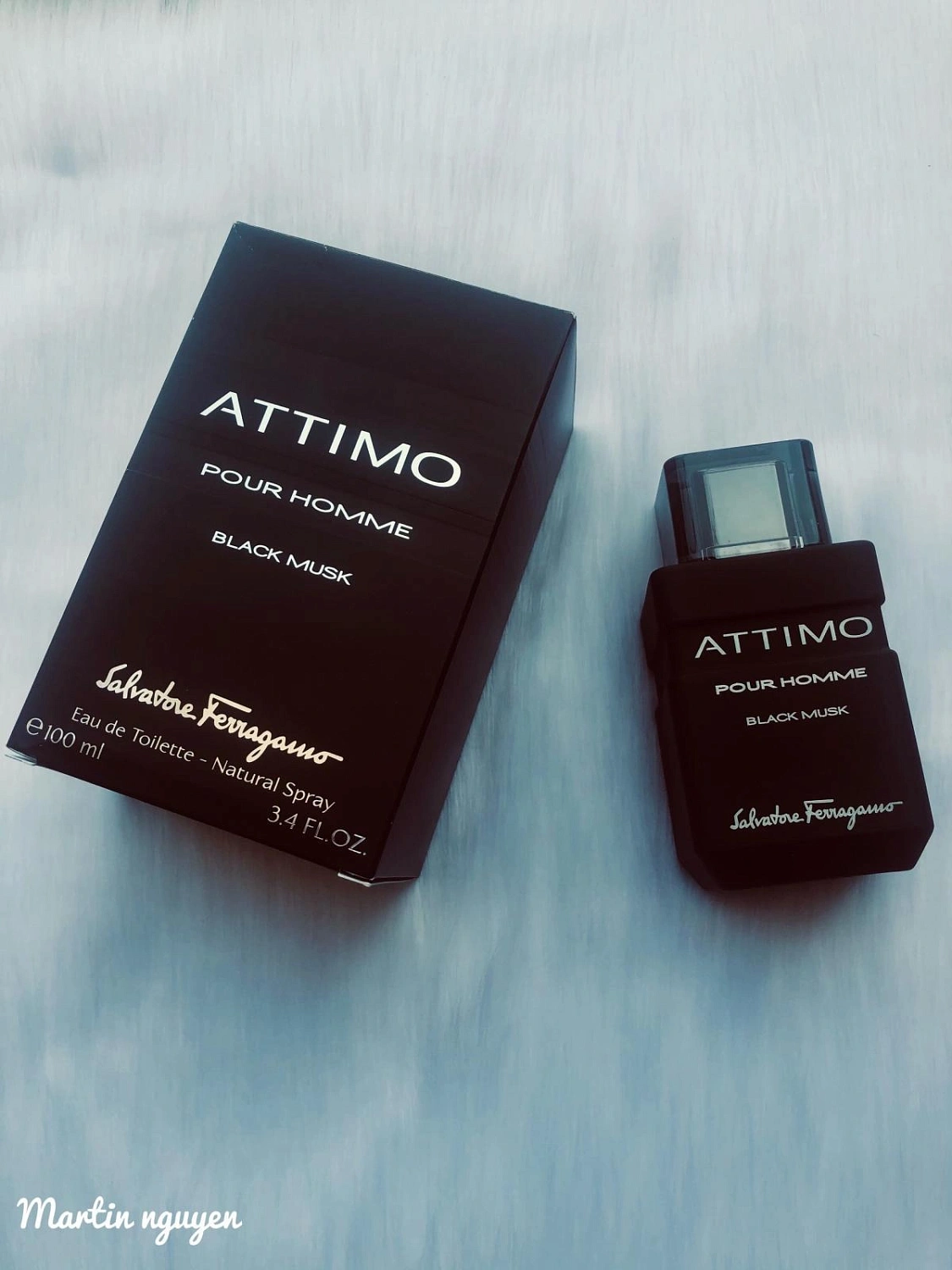 Salvatore Ferragamo Attimo Black Musk Pour Homme