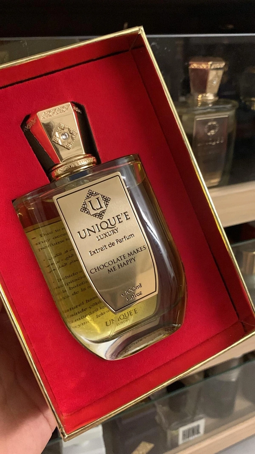 Unique'e Luxury Chocolate Makes Me Happy