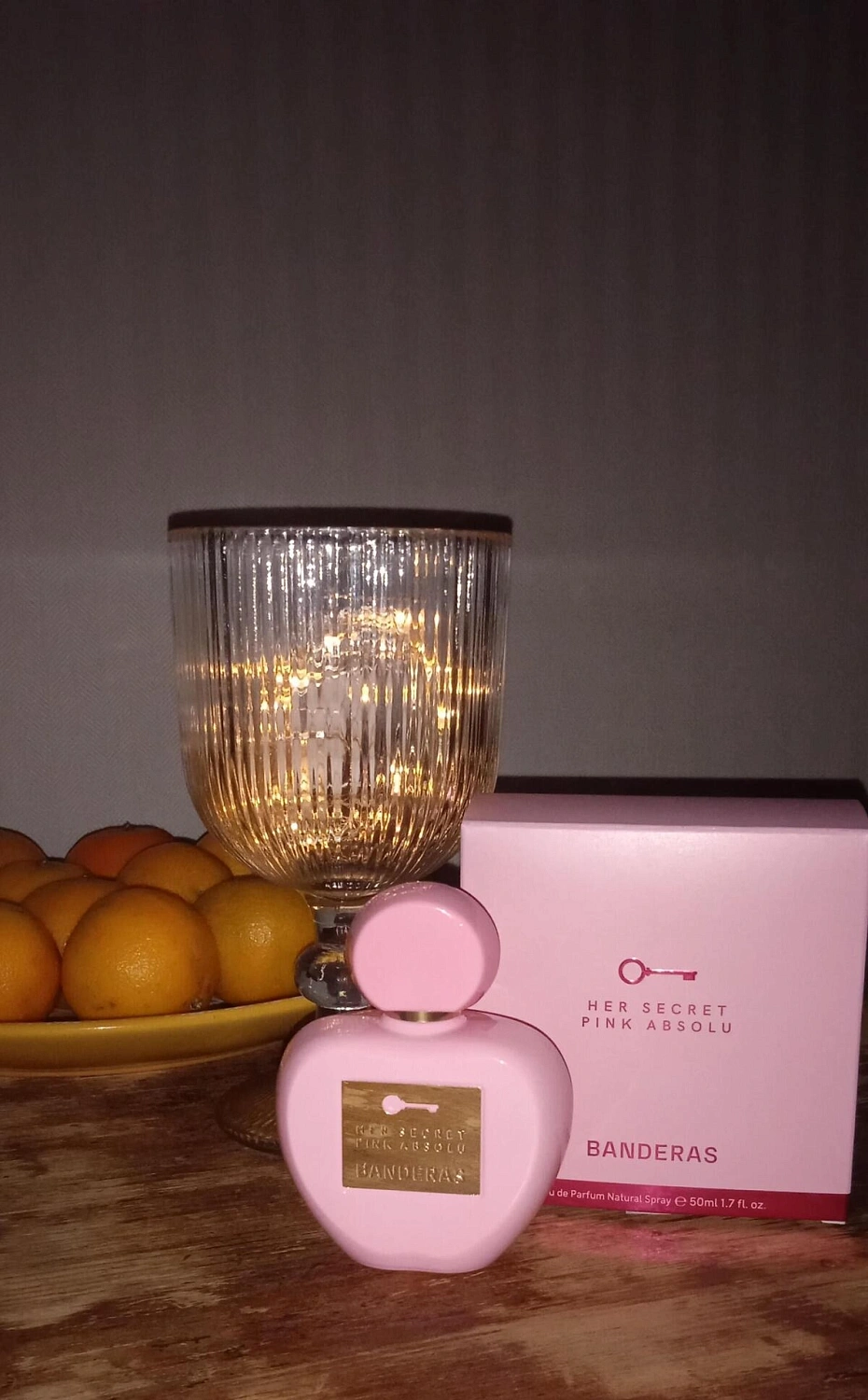 Antonio Banderas Her Secret Pink Absolu