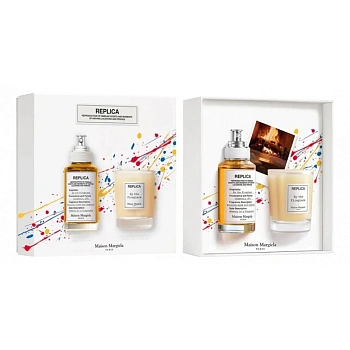 Maison Margiela By the Fireplace набор: т.вода, 30 мл + свеча, 165 г