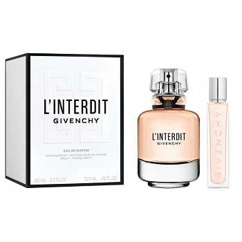 GIVENCHY L'Interdit (2018) набор: парф. вода, 80 мл + парф. вода, 12,5 мл GIVENCHY L'Interdit (2018) набор: парф. вода, 80 мл + парф. вода, 12,5 мл