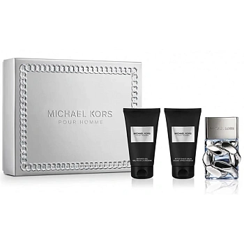 Michael Kors Pour Homme набор: парф.вода, 50 мл + гель д/душа, 50 мл + бальзам п/бритья, 50 мл