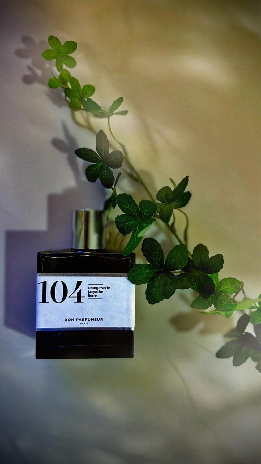 Bon Parfumeur 104 orange verte, jacynthe, lierre