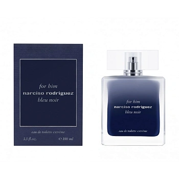 Narciso Rodriguez For Him Bleu Noir Eau De Toilette Extreme туалетная вода, 100 мл Narciso Rodriguez For Him Bleu Noir Eau De Toilette Extreme туалетная вода, 100 мл