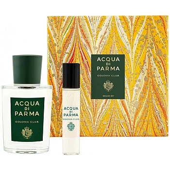 Acqua di Parma Colonia Club набор: одеколон, 100 мл + одеколон, 12 мл