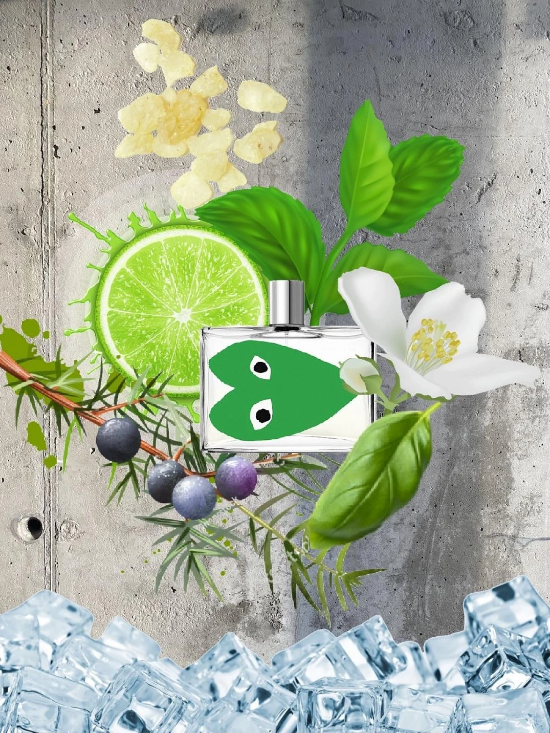 Comme des Garcons Play Green