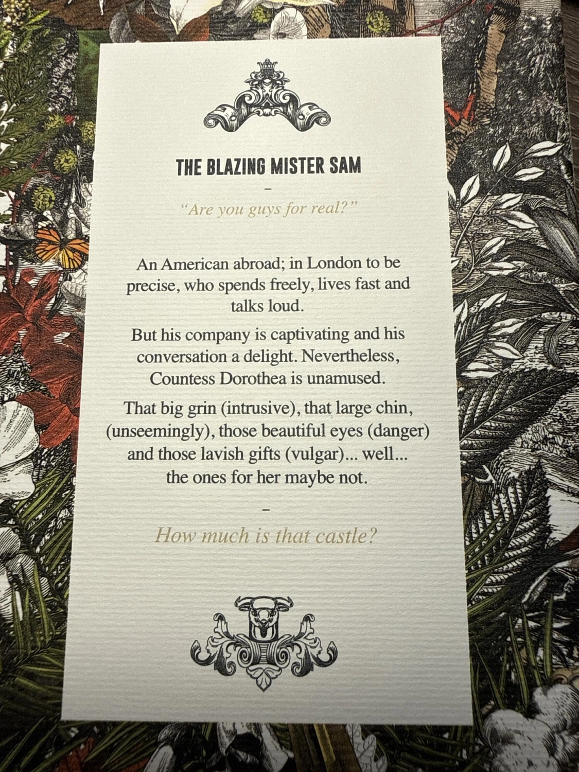 Penhaligon's The Blazing Mr Sam