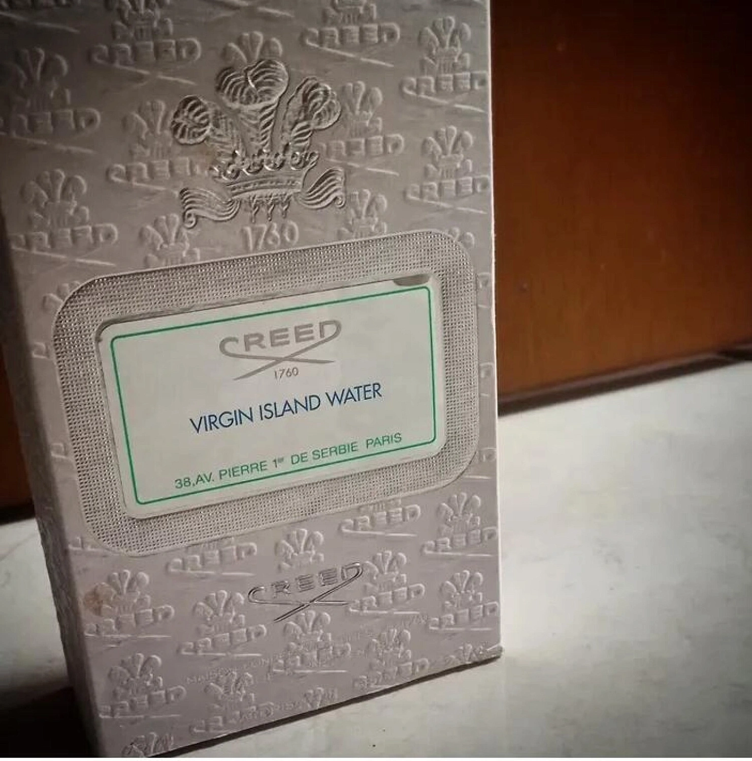 Creed Virgin Island Water