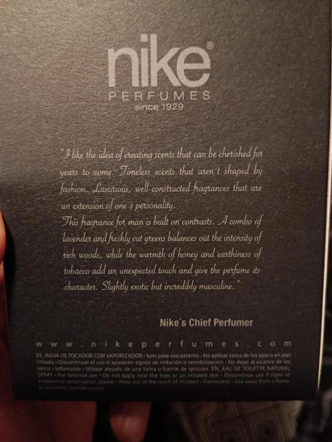 Nike The Perfume Man Nike The Perfume Man