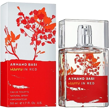 Armand Basi Happy In Red туалетная вода, 50 мл Armand Basi Happy In Red туалетная вода, 50 мл