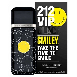 Carolina Herrera 212 VIP Black Smiley