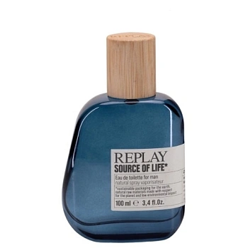 Replay Source of Life Man туалетная вода, 100 мл тестер Replay Source of Life Man туалетная вода, 100 мл тестер