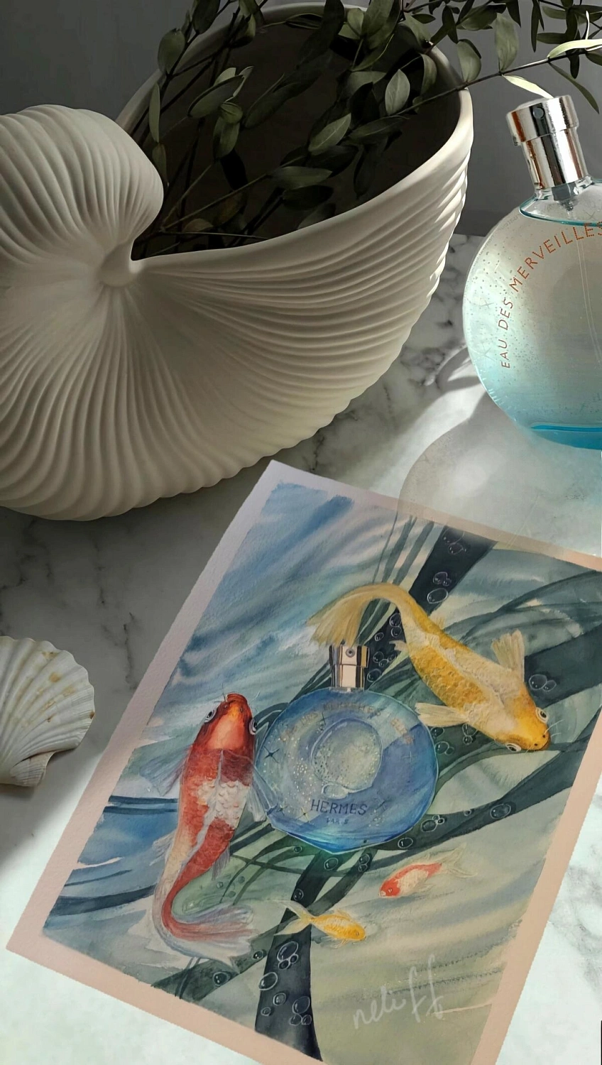 Hermes Eau des Merveilles Bleue