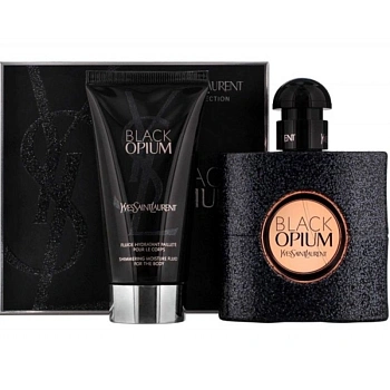 Yves Saint Laurent Black Opium набор: парф. вода, 50 мл + лосьон д/тела, 50 мл Yves Saint Laurent Black Opium набор: парф. вода, 50 мл + лосьон д/тела, 50 мл