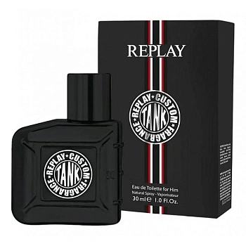 Replay #Tank Custom For Him туалетная вода, 30 мл Replay #Tank Custom For Him туалетная вода, 30 мл