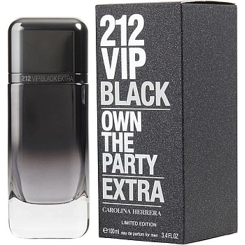 Фото CAROLINA HERRERA 212 VIP Black Extra