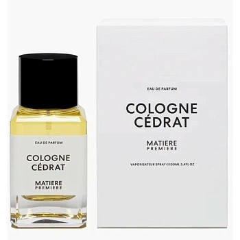 Matiere Premiere Cologne Cedrat парфюмерная вода, 100 мл Matiere Premiere Cologne Cedrat парфюмерная вода, 100 мл