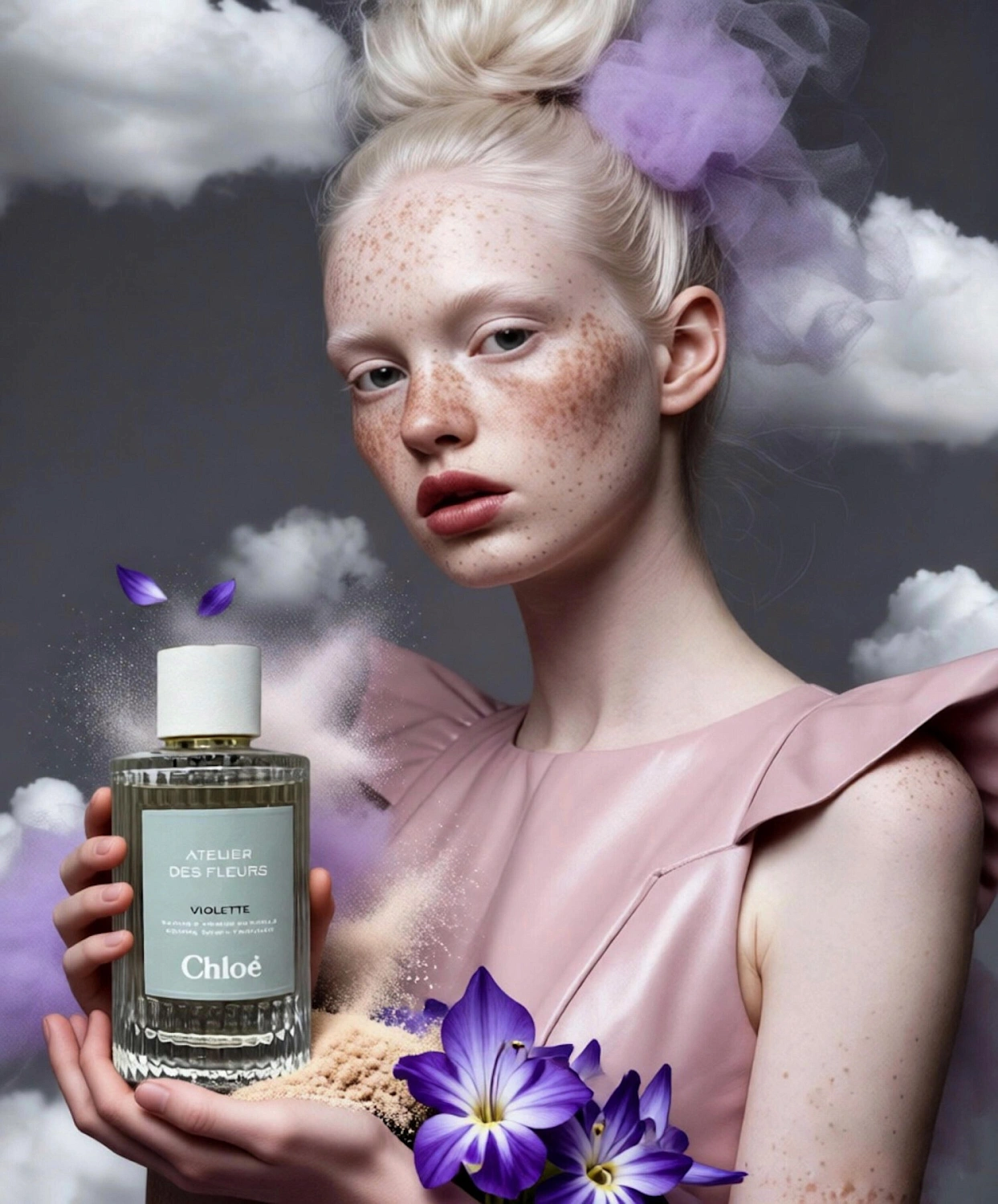 Chloé Atelier Des Fleurs Violette