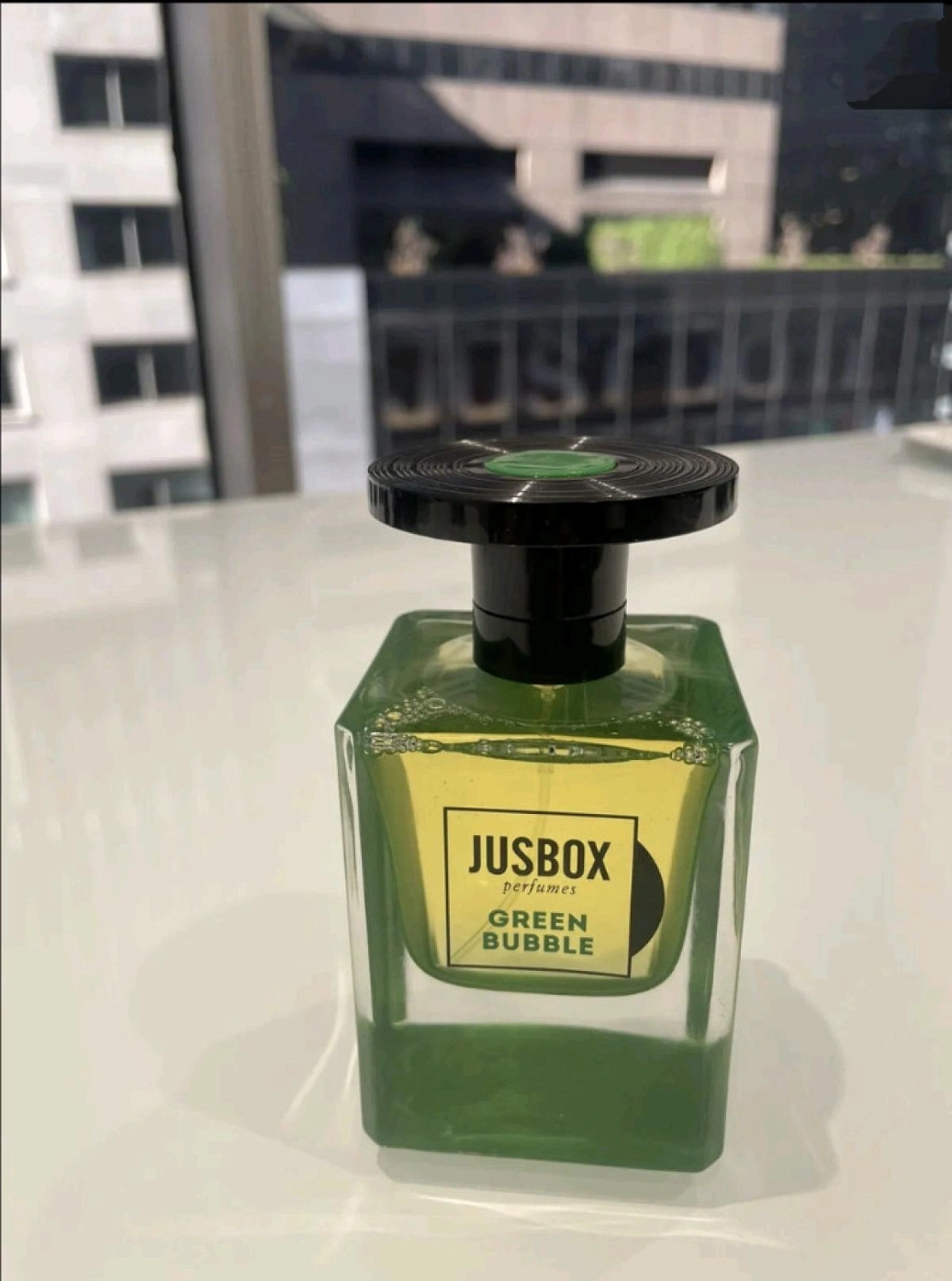 Jusbox Green Bubble