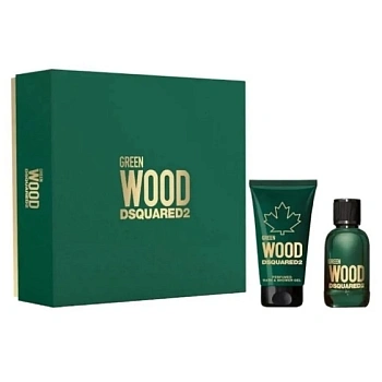 DSQUARED2 Green Wood набор: т.вода, 100 мл + гель д/душа, 150 мл DSQUARED2 Green Wood набор: т.вода, 100 мл + гель д/душа, 150 мл
